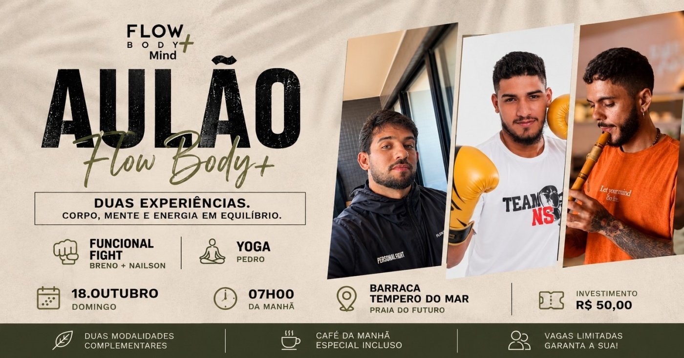 Imagem publicada pela fonte para Flow body and mind