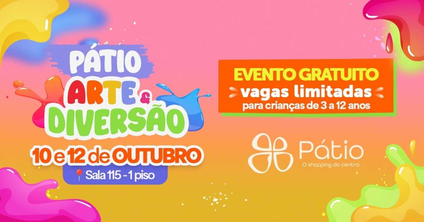 Imagem publicada pela fonte para Pátio Arte & Diversão