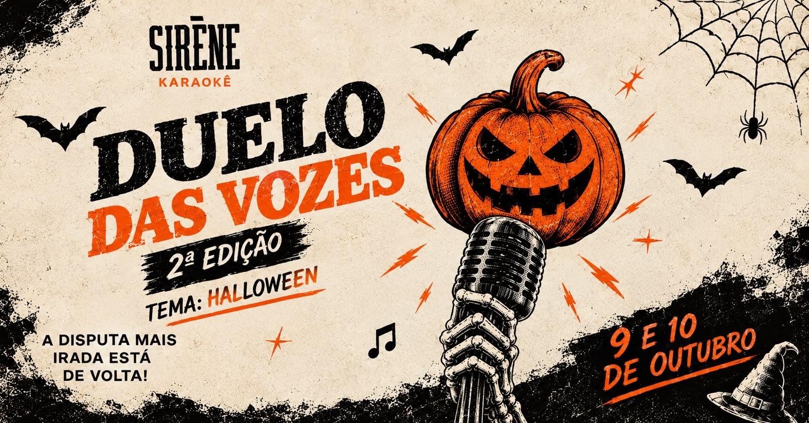 Source image — DUELO DAS VOZES - 2ª EDIÇÃO - HALLOWEEN
