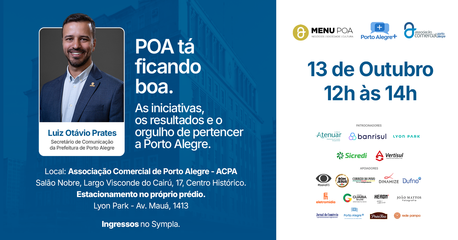 Imagem da fonte — MENU POA | POA tá ficando boa