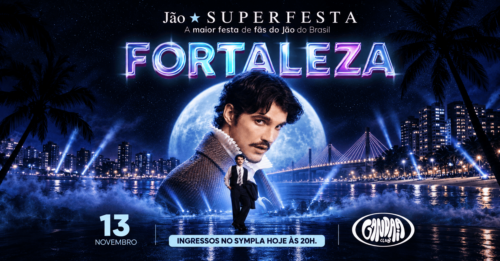 Imagem da fonte — SUPERFESTA DE FÃS DO JÃO - FORTALEZA