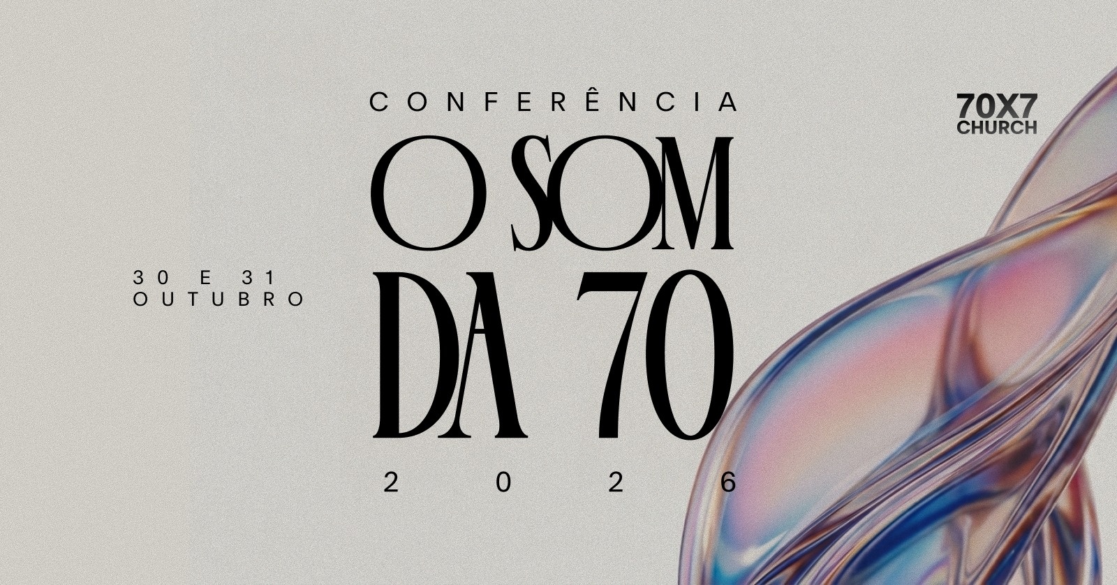Imagen de la fuente — O SOM DA 70 - 2026