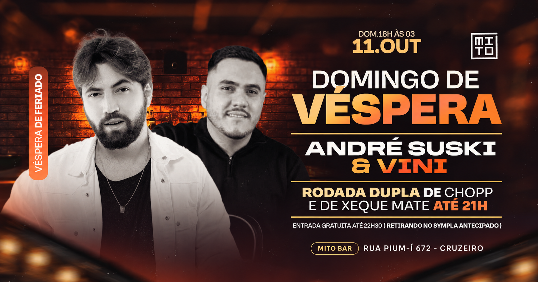 Source image — DOMINGO | A NOITE DA VÉSPERA NO MITO | 11-10| 18h
