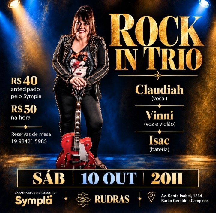 Imagem publicada pela fonte para Rock In Trio