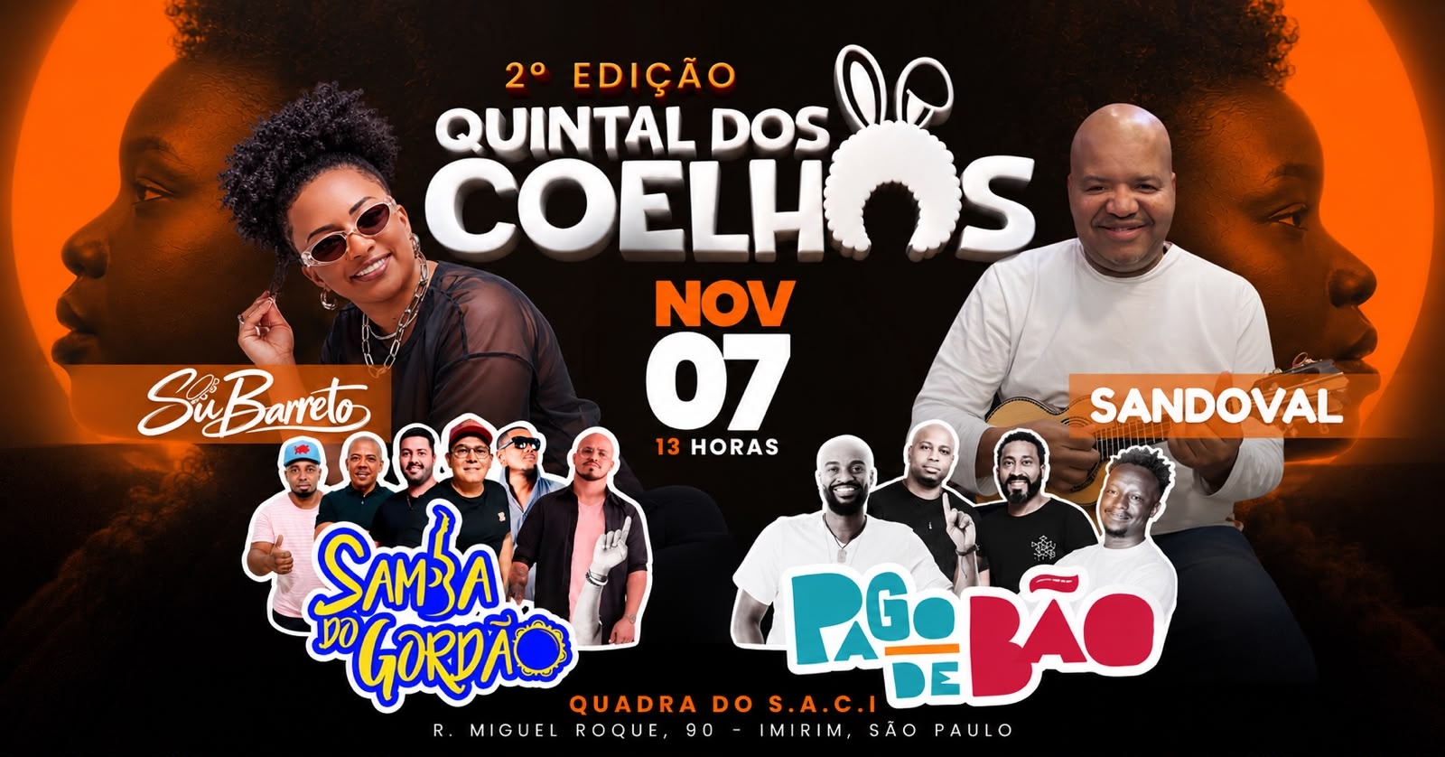 Quintal dos Coelhos - 2ª Edição - São Paulo, SP