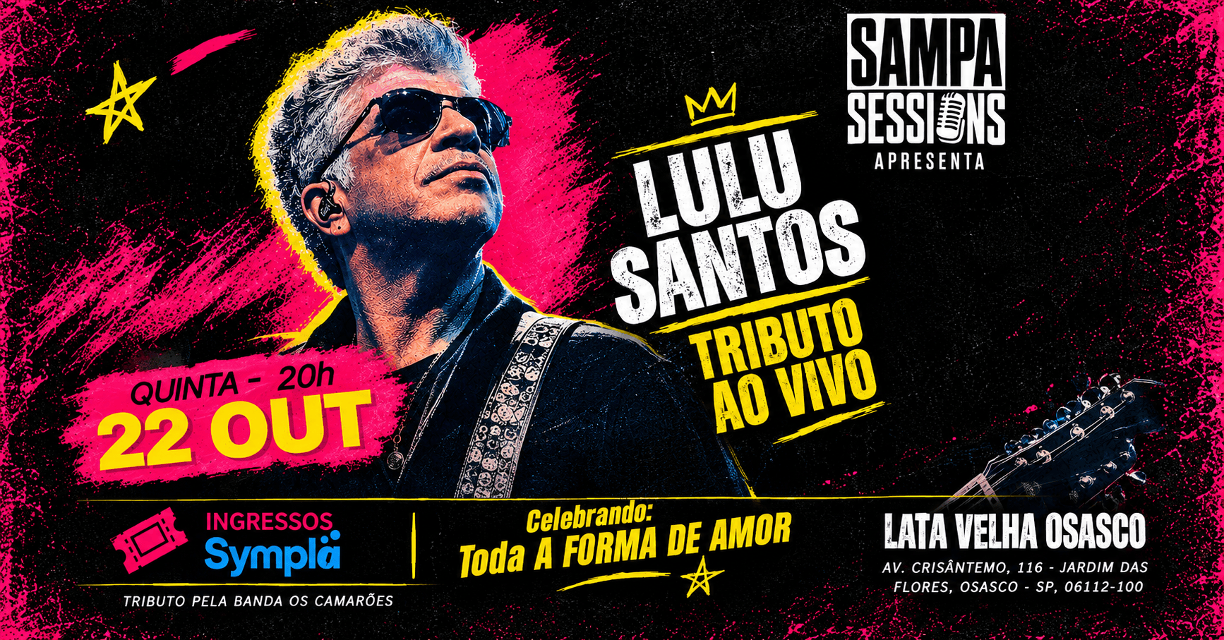 Sampa Sessions: Lulu Santos Tributo - Celebrando Toda a Forma de Amor e outras Brasilidades - Osasco, SP