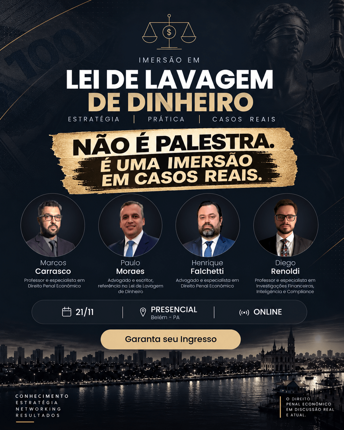 Imagen de la fuente — Imersão Lei de Lavagem de Dinheiro - presencial e on-line 50% de desconto