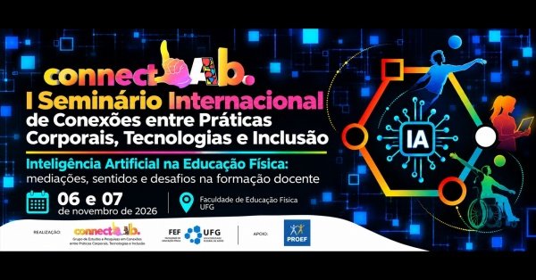 Imagem do evento Inteligência Artificial na Educação Física: mediações, sentidos e desafios na formação docente