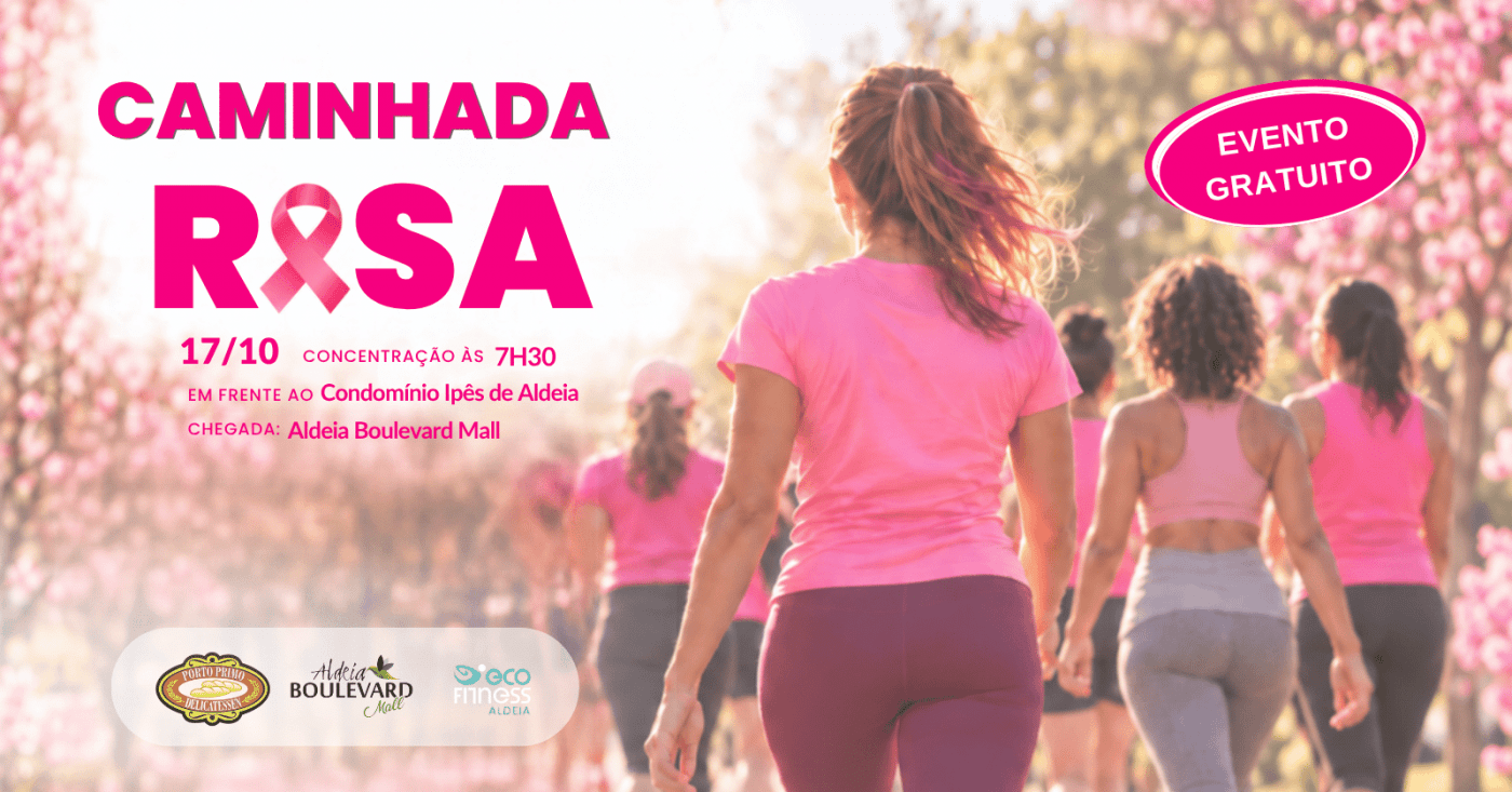 Imagem publicada pela fonte para Caminhada Rosa