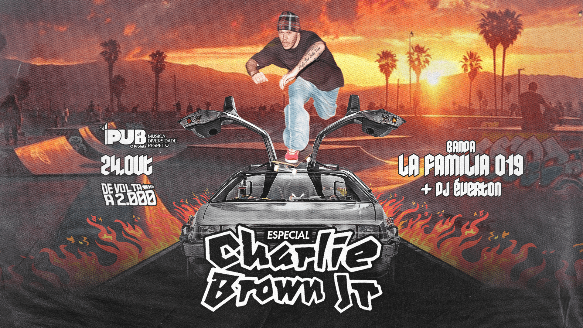 De volta para 2000 Especial CHARLIE BROWN JR com Lá Família 019