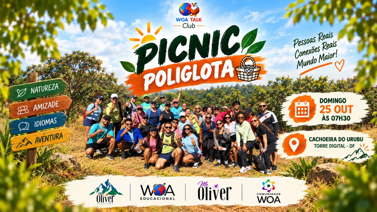 Source image — TRILHA + CACHOEIRA DO URUBU + JORNADA DE AUTOCONHECIMENTO + PICNIC POLIGLOTA