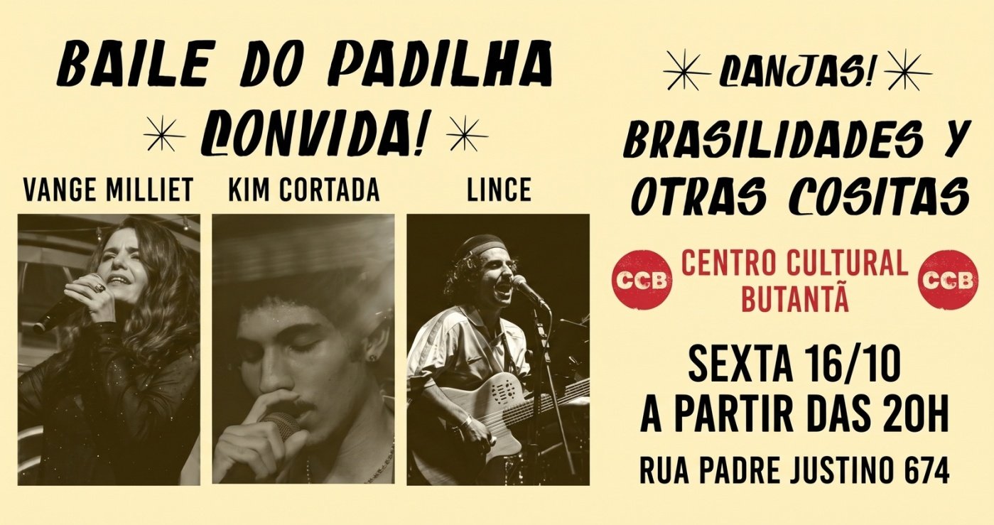 Imagem publicada pela fonte para Baile do Padilha Convida!