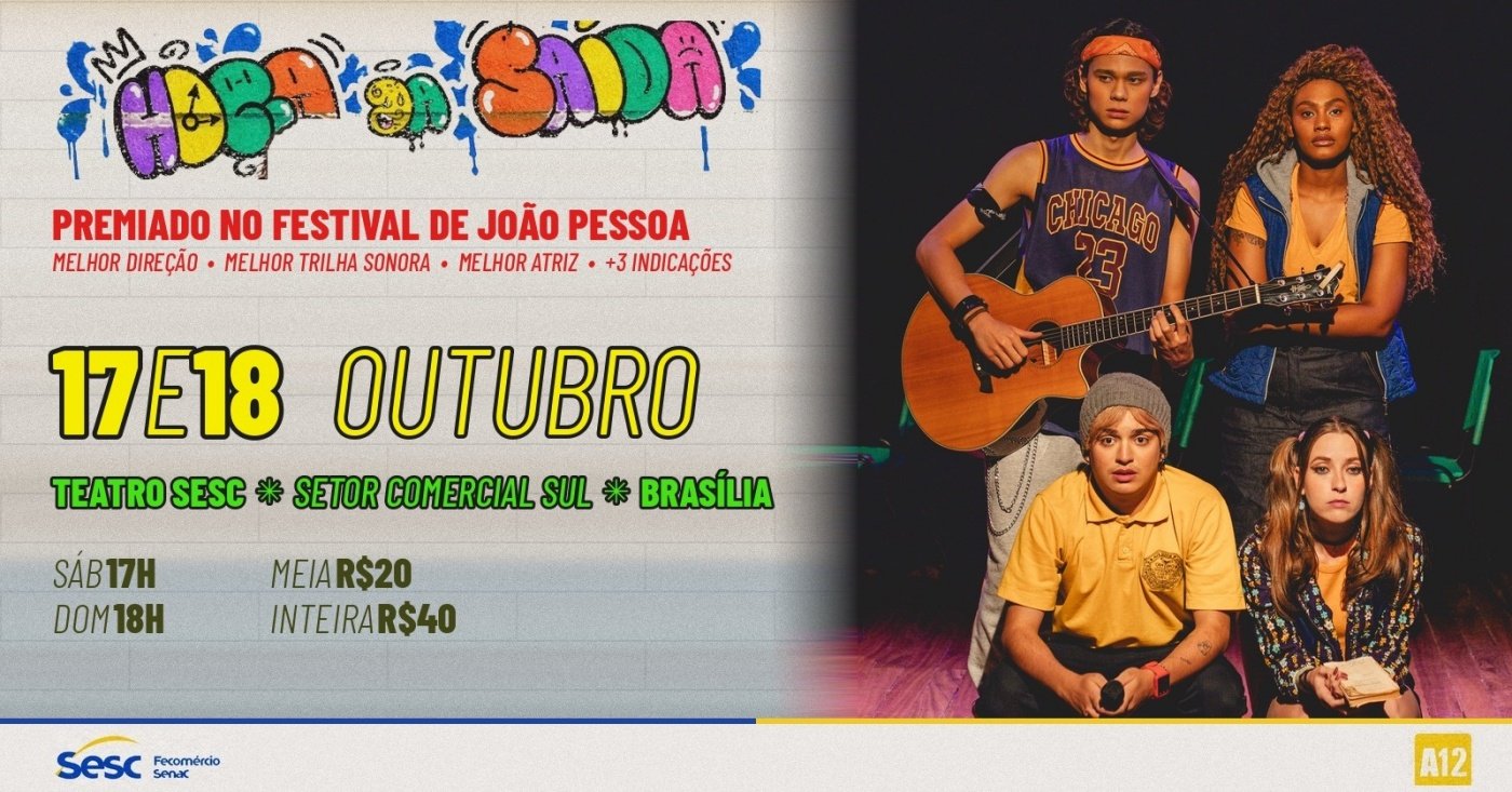 Imagem publicada pela fonte para Espetáculo Hora da Saída
