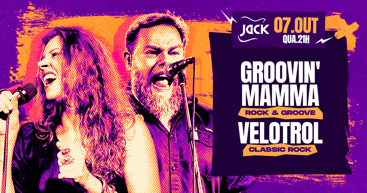 Imagem da fonte — QUARTA JACK! GROOVIN' MAMMA (ROCK & GROOVE) + VELOTROL (CLASSIC ROCK)
