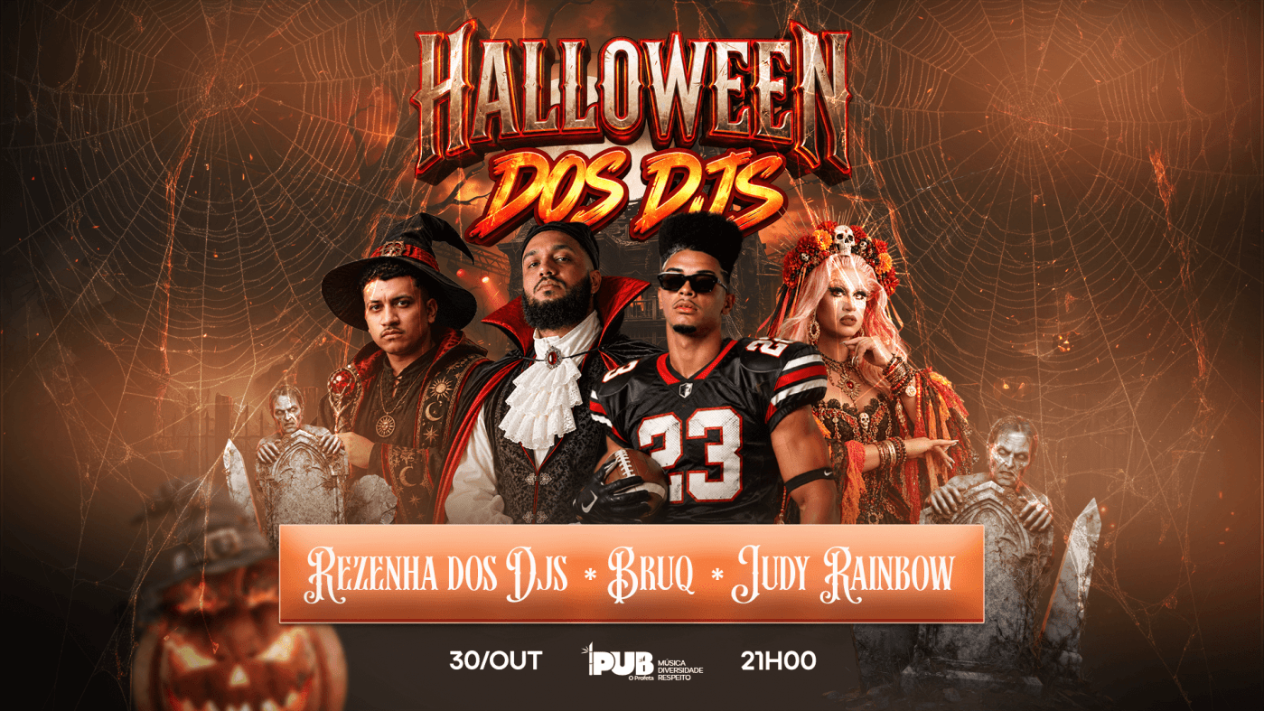 Imagem publicada pela fonte para Halloween dos Djs