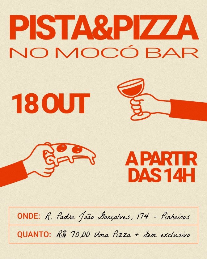 PISTA & PIZZA - MOCÓ BAR - São Paulo, SP