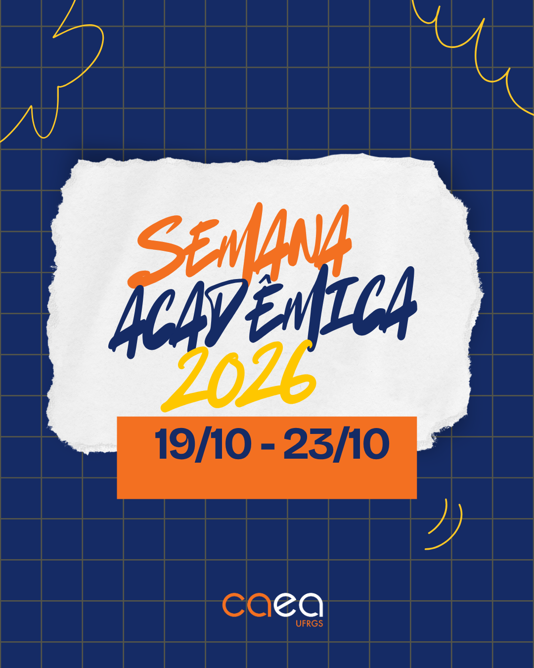 Imagem da fonte — XXVII Semana Acadêmica - 23/10