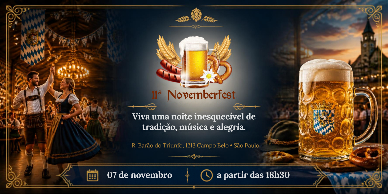 Imagen de la fuente — 11ª Novemberfest | Celebre a Cultura Alemã com Música e Alegria