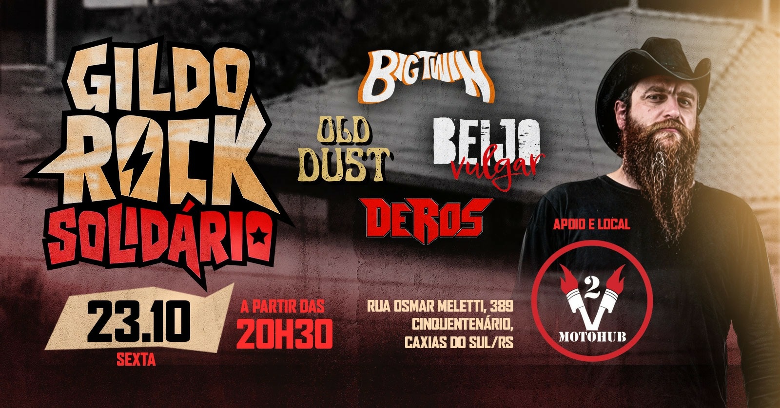 Gildo Rock Solidário - Caxias do Sul, RS