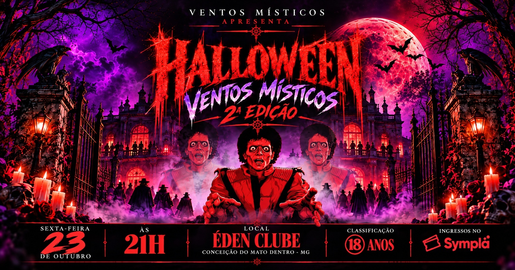 HALLOWEEN VENTOS MÍSTICOS - Conceição do Mato Dentro, MG