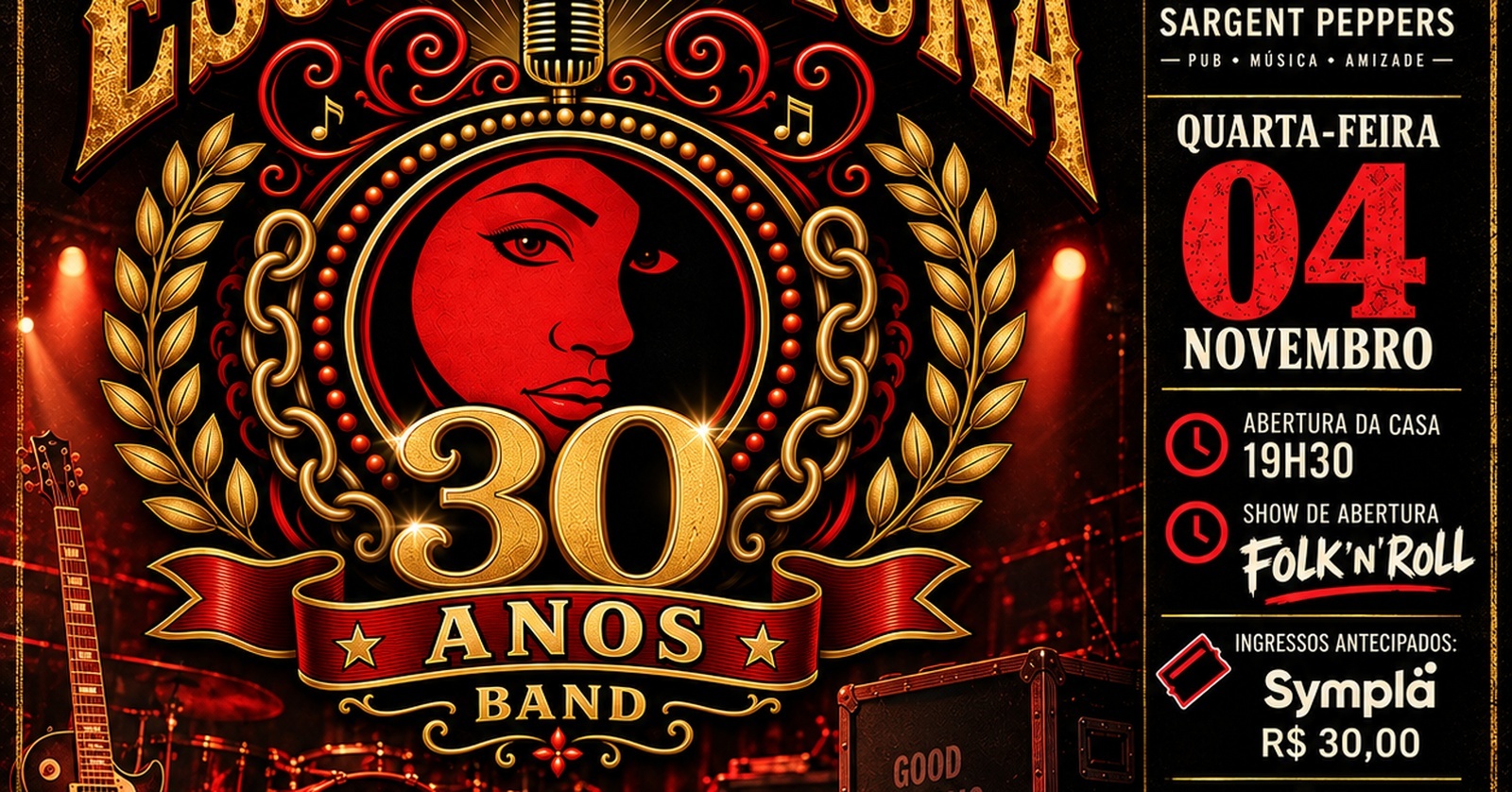 Imagem da fonte — Show de Reunião 30 Anos Escravisaura