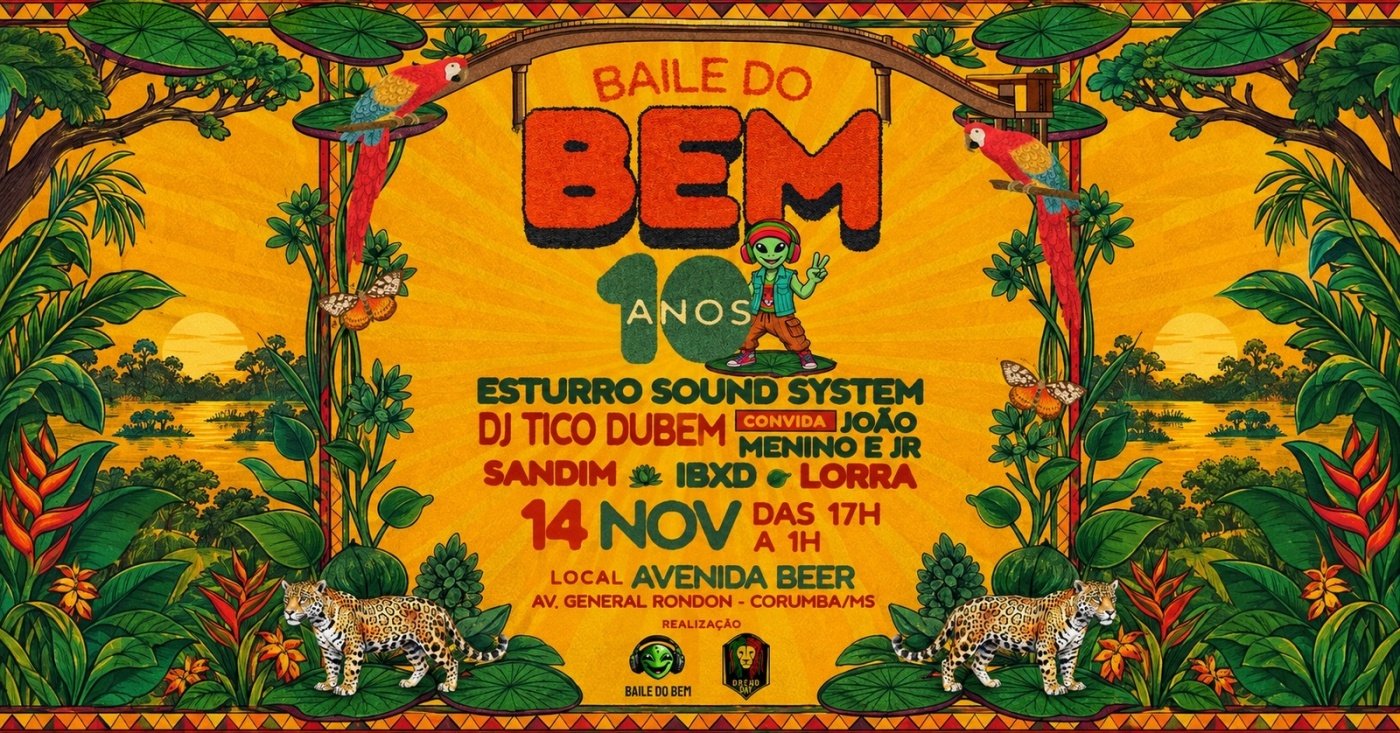 Imagem publicada pela fonte para Baile do Bem 10 anos