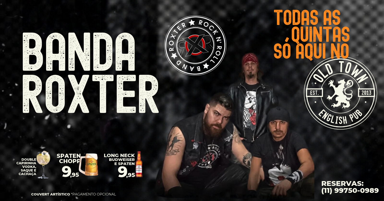 Banda Roxter no Old Town