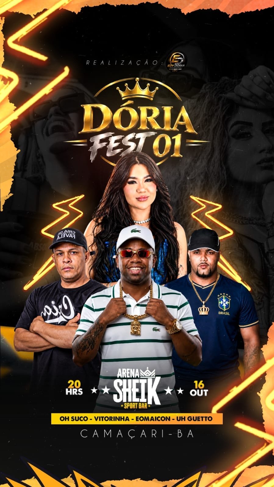 Imagem publicada pela fonte para Doria Fest