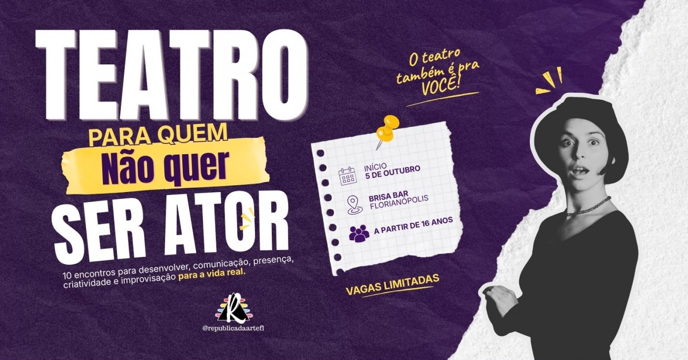 Imagem da fonte — TEATRO PARA QUEM NÃO QUER SER ATOR