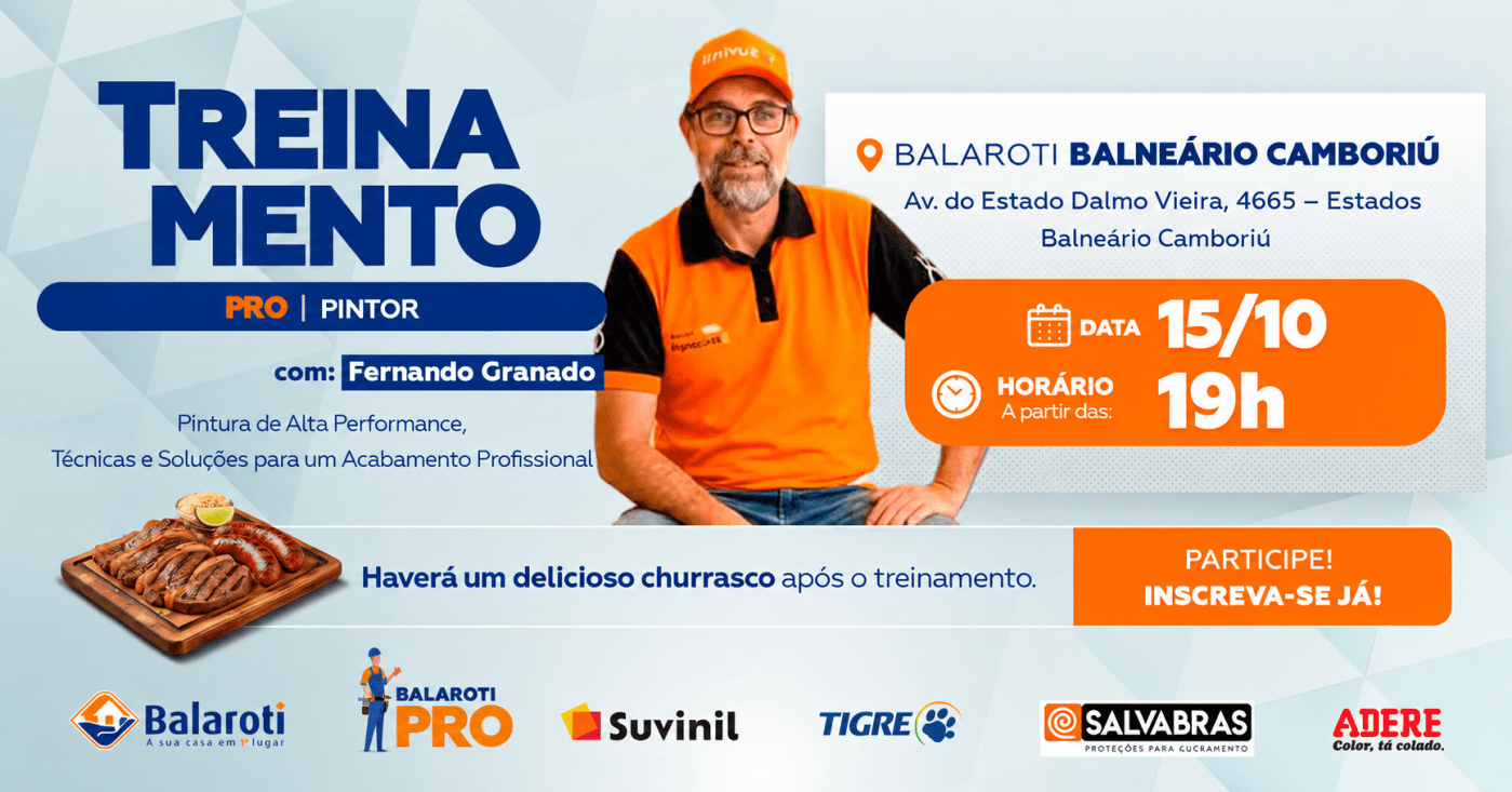 Imagem publicada pela fonte para Fernando Granado | Pintura de Alta Performance: Técnicas e Soluções para um Acabamento Profissional