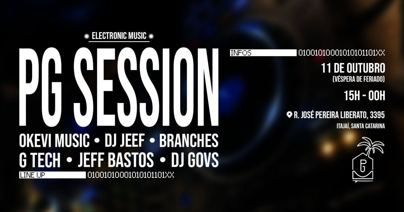 Imagem publicada pela fonte para PG Session - Eletronic Festival