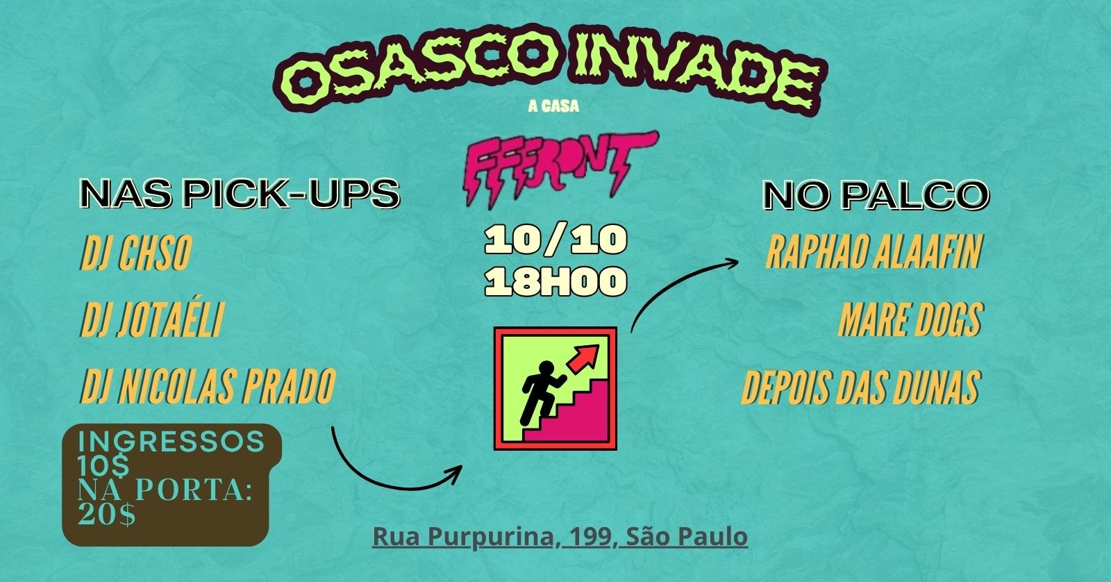 OSASCO INVADE O FRONT - São Paulo, SP