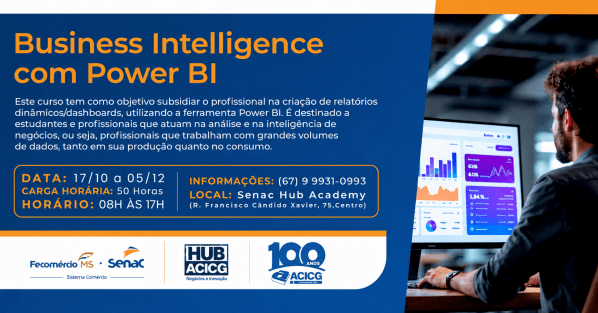 Imagem do evento Business Intelligence com Power BI  