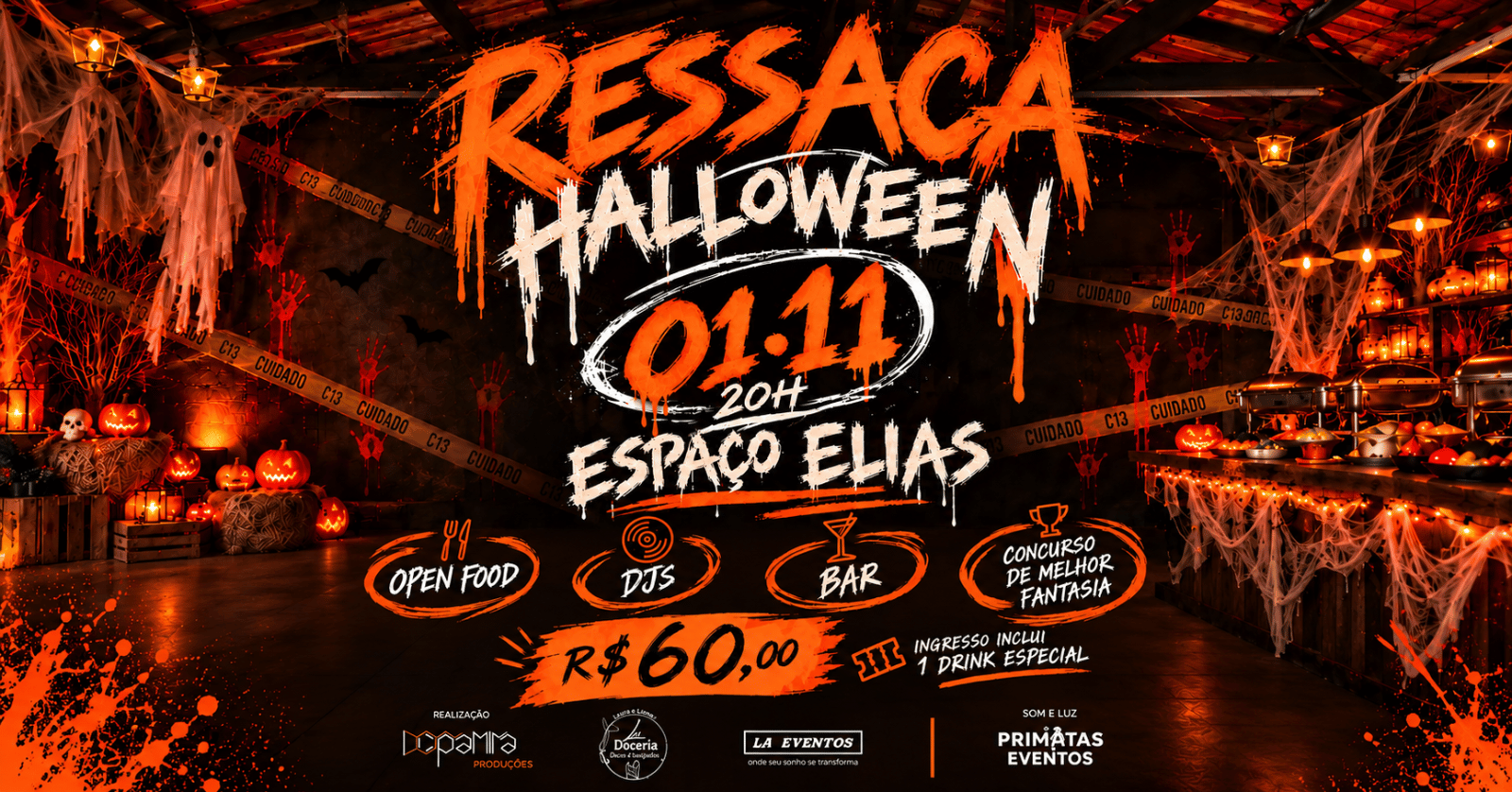 RESSACA DE HALLOWEEN - Londrina, PR