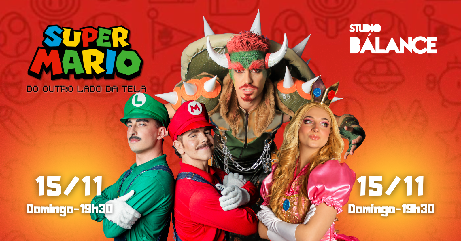 ESPETÁCULO DE DANÇA SUPER MARIO - DO OUTRO LADO DA TELA | DOMINGO 19H30