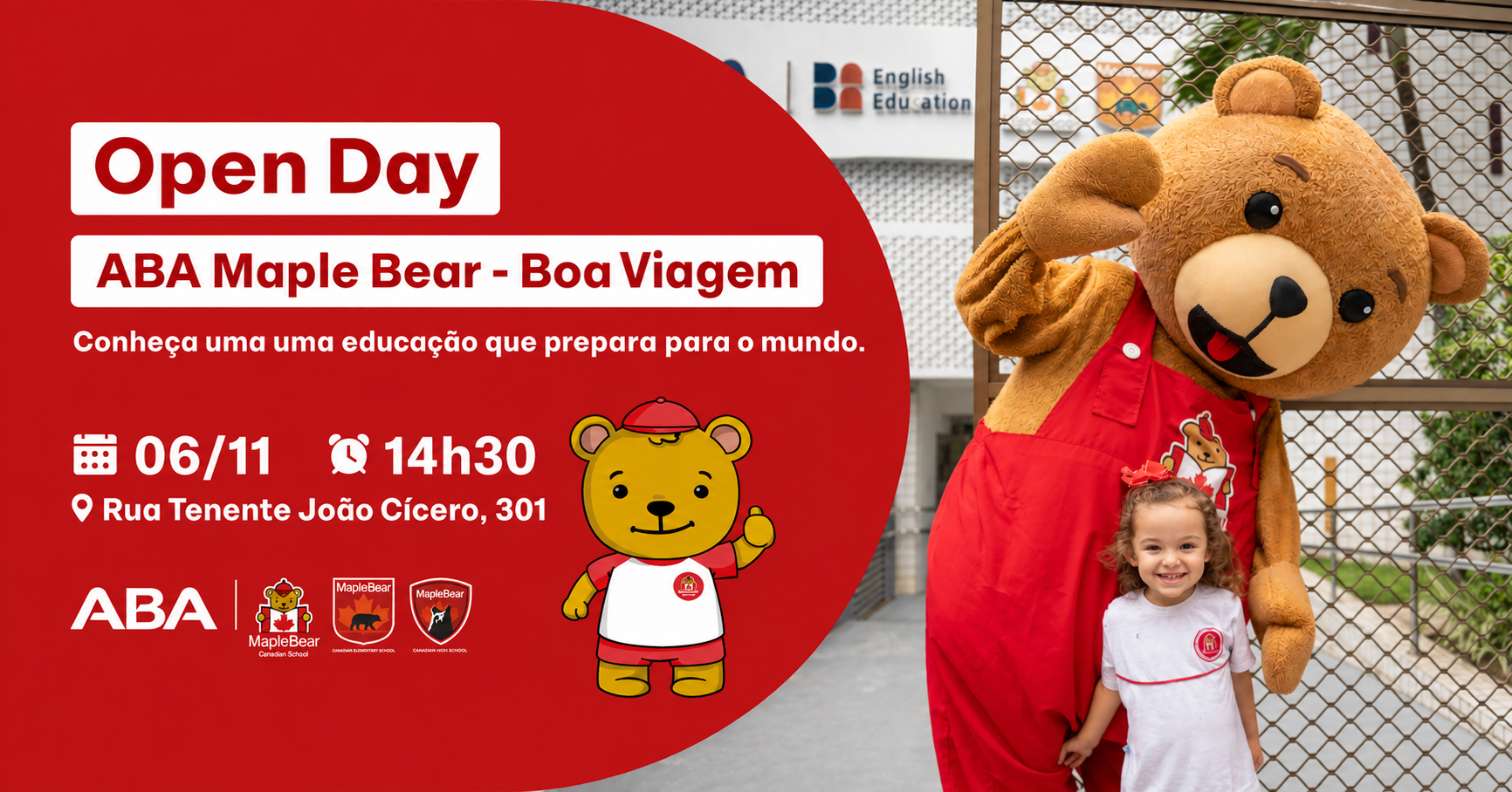 Source image — Open Day - Novembro| ABA Maple Bear - Boa Viagem