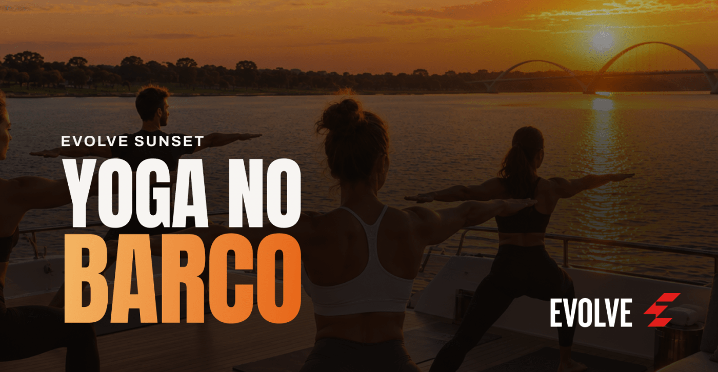 Imagem publicada pela fonte para Evolve Sunset - Yoga no Barco