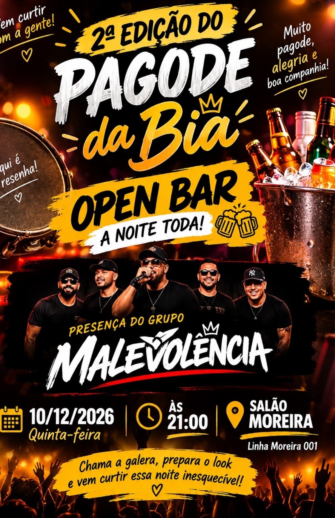 Imagem publicada pela fonte para 2 Edição Pagode Da Bia