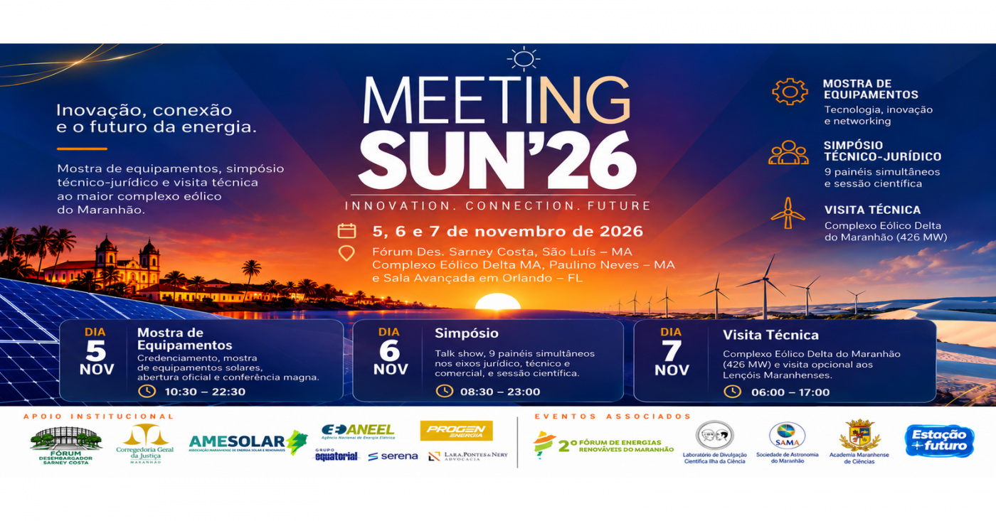 Imagem publicada pela fonte para Meeting Sun 2026
