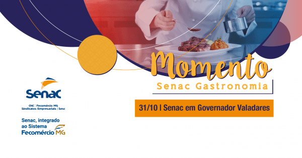Imagem do evento Momento Senac Gastronomia - GV