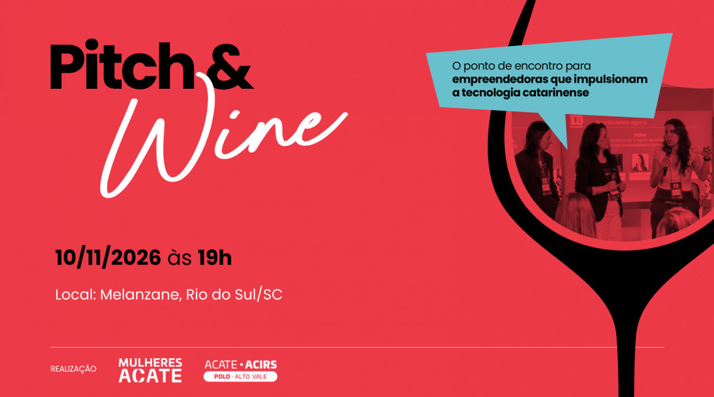 Imagem publicada pela fonte para Pitch & Wine em Rio do Sul