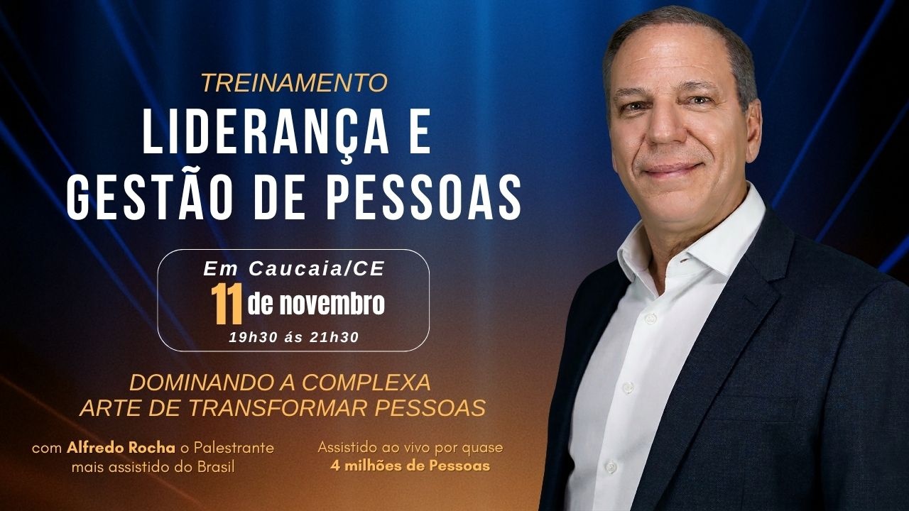 Liderança e Gestão de Pessoas em Caucaia 11 de novembro de 2026