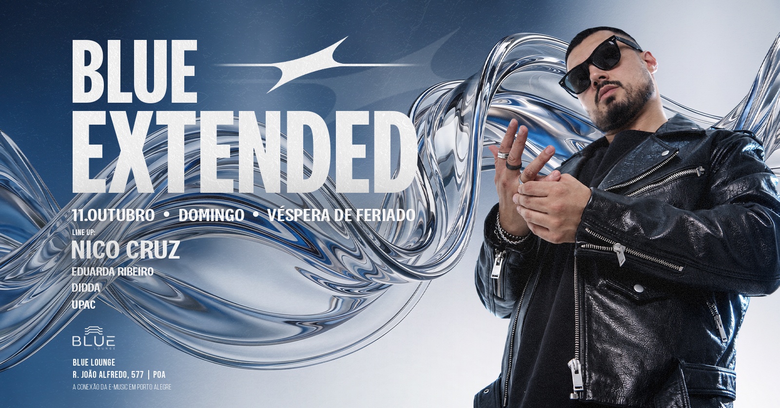Imagen de la fuente — BLUE EXTENDED 11/10 | NICO CRUZ | HOUSE |TECH HOUSE |TECHNO