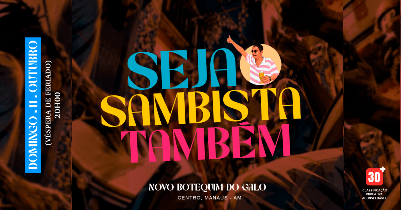Source image — Seja Sambista Também (3ª edição)