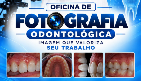 Imagem do evento OFICINA DE FOTOGRAFIA CLÍNICA E DOCUMENTAÇÃO- SEMANA DA ODONTOLOGIA 2026,com DRA. ANA CAROLINA PORTO