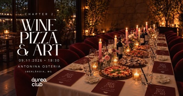 Imagem do evento Áurea Club  Chapter 02 | Vinho, Arte & Conexões
