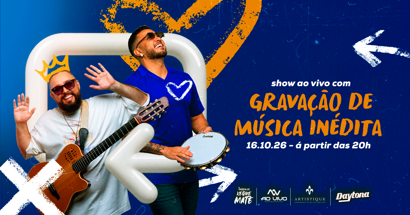 Imagem da fonte — Xeque-Mate ao vivo | Gravação do DVD Todo Mundo Pega Ex