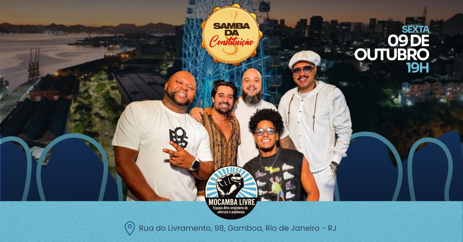 Imagem da fonte — SAMBA DA CONSTITUIÇÃO na Mocamba Livre