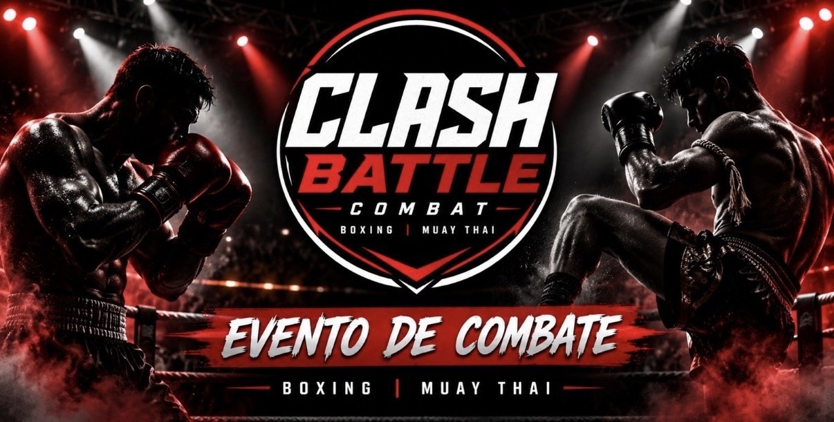 Imagem publicada pela fonte para Clash Battle - Muay Thai / Boxe