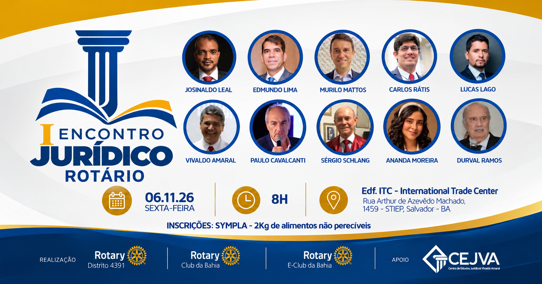 Imagem da fonte — I Encontro Jurídico Rotário